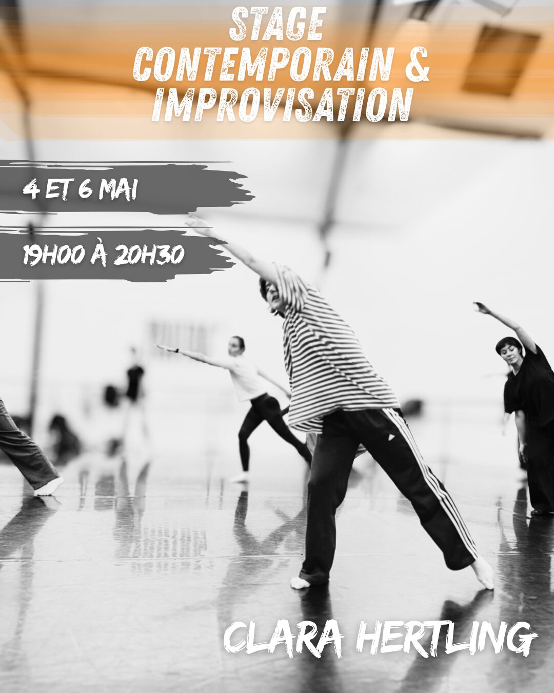 Horaire des cours de danse